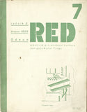 RED. - 1929. Roč. II. č. 7. Typo KAREL TEIGE.