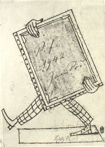 1942. Novoročenka Jana Poše. Lept; 178X128; sign. tužkou. /Tichý/