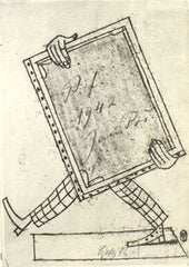 TICHÝ; FRANTIŠEK. - 1942. Novoročenka Jana Poše. Lept; 178X128; sign. tužkou. /Tichý/
