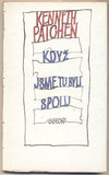 PATCHEN; KENNETH: KDYŽ JSME TU BYLI SPOLU. - 1979. Plamen sv. 78. Přeložil Jan Zábrana; obálka VÁCLAV BLÁHA. /60/