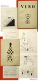 Hoffmeistr - VINO. - 1930. Sborník k poctě vína; karikatury ADOLF HOFFMEISTR. Seifert; Nezval; Čapek; Ježek; Poláček ...