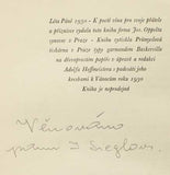 Hoffmeistr - VINO. - 1930. Sborník k poctě vína; karikatury ADOLF HOFFMEISTR. Seifert; Nezval; Čapek; Ježek; Poláček ...