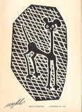 1958. Současné profily sv. 10. Sign. linořez 'Malý píseček'.