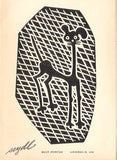 Seydl - MIROSLAV LAMAČ: ZDENEK SEYDL GRAFIKA. - 1958. Současné profily sv. 10. Sign. linořez 'Malý píseček'.