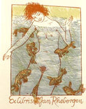 1958. Exlibris; VOJTĚCH CINYBULK; MICHAEL FLORIAN; JAROSLAV LUKAVSKÝ; PAVEL ŠIMON. /sr/
