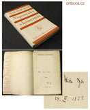 DYK; VIKTOR: VZPOMÍNKY A KOMENTÁŘE. - 1927. Dva svazky. 2  x podpis autora. Úprava METHOD KALÁB.