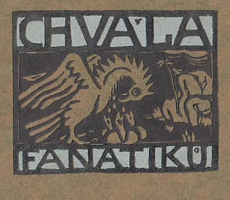 1925. Stará Říše. Kurs sv. 16. obálka (kolorovaný dřevoryt) WILLI WESSEL. /sr/