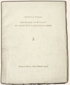 1915. Stará Říše. Dobré Dílo sv. 26. Přeložil Bohuslav Reynek. 