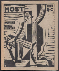 HOST. Ročník 3; č. 4. - 1923. Památce Jiřího Wolkera. Obálka J. ZAMAZAL; il. JINDŘICH ŠTYRSKÝ. REZERVACE