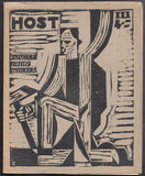 HOST. Ročník 3; č. 4. - 1923. Památce Jiřího Wolkera. Obálka J. ZAMAZAL; il. JINDŘICH ŠTYRSKÝ. REZERVACE