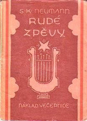 NEUMANN; S. K.: RUDÉ ZPĚVY. - 1923. Anonymní obálka.