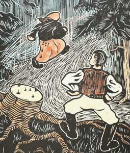 1939. Kolorované linoryty JAROSLAV MACKERLE. 