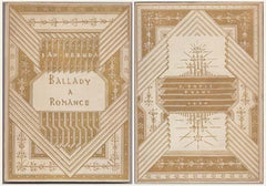 NERUDA; JAN: BALLADY A ROMANCE. - 1920. 10 sign. leptů A. J. ALEX. /Balady a romance/