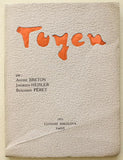 1953. Podpis Toyen. Sokolova; Eda Mládková; /exil/q/