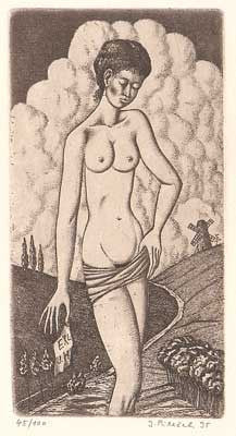 1995. Lept; čísl. 45/100; sign.; deska 150x80; pap. 225x143. /grafika/