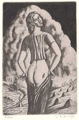 1989. Lept; sign.; čísl. 81/100; deska 135x90; pap. 195x145. /grafika/