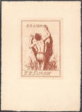 ŠIMON; T. F. EXLIBRIS. - 1932. Popisný seznam 1910 - 1932. Václav Rytíř. /grafika/