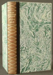 CHATEAUBRIAND; FRANÇOIS-RENÉ DE: ATALA ANEB O VÁŠNIVÉ LÁSCE DVOU DIVOCHŮ V PUSTINĚ. RENÉ. - 1927. Edice Hyperion sv. 32. Orig. lept CYRIL BOUDA.