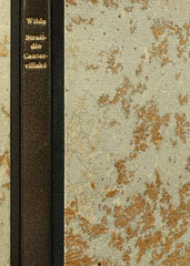 WILDE; OSCAR: STRAŠIDLO CANTERVILLSKÉ. - 1930. Hyperion sv.38. Sign. dřevoryt CYRIL BOUDA.