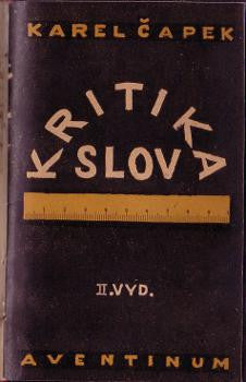 1927. Úprava JOSEF ČAPEK. Aventinum sv. 162. /sklad/jc/