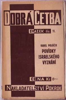 1926. 1. vyd. Dobrá četba sv. 11. 