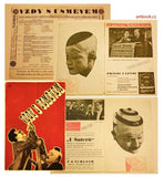 VOSKOVEC a WERICH: VŽDY S ÚSMĚVEM. - 1935. Divadelní program. Ob. sign. Lukeš. /w/