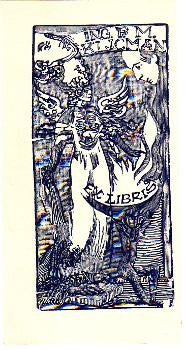 1941. Dřevoryt. F.M. Klicman /sr/