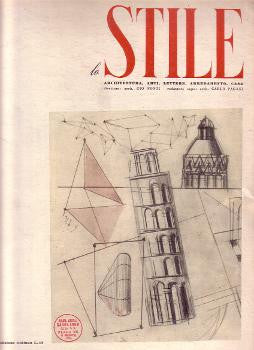1943. Garzanti; Milano. /architektura/