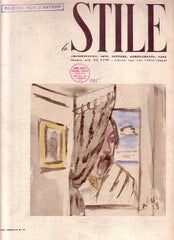 LO STILE. - 1943. Garzanti; Milano. /architektura/