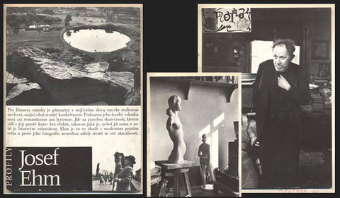 1963. Profily. 9 bromografií. /60/Sudek/