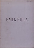 1952. Obrazy ze Středohoří. Katalog výstavy. 2x Podpis E. Filla. /60/ REZERVACE /T/