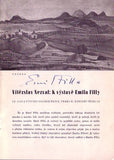 Filla - EMIL FILLA. - 1952. Obrazy ze Středohoří. Katalog výstavy. 2x Podpis E. Filla. /60/ REZERVACE /T/
