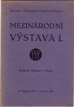 1935. Katalog výstavy.