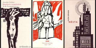PLAMEN - BÁSNICKÉ PŘÍLOHY 1959 - 1960. Grafická úprava OLDŘICH HLAVSA.
