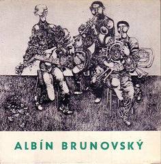 Brunovský - VIERA BOMBOVÁ - ALBÍN BRUNOVSKÝ.  - 1966. Katalog výstavy.