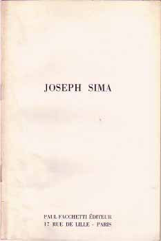 1959. Katalog výstavy. JOSEF ŠÍMA.