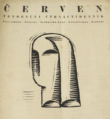 ČERVEN. - 1918 - 1919. Ročník I. ČAPEK; HOFMAN; KUBIŠTA; ŠPÁLA; TEIGE; ZRZAVÝ; WACHSMAN. /q/