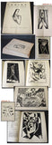 ČERVEN. - 1918 - 1919. Ročník I. ČAPEK; HOFMAN; KUBIŠTA; ŠPÁLA; TEIGE; ZRZAVÝ; WACHSMAN. /q/