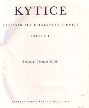 1946. Měsíčník pro literaturu a umění; ročník I. 