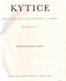 KYTICE. - 1946. Měsíčník pro literaturu a umění; ročník I.