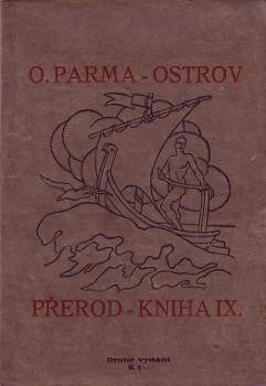 (1917). Knihovny Přerod sv. 9. Obálka HANUŠ SVOBODA. /poesie/ /sklad/