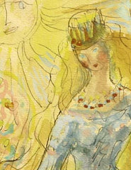 KAREL; VÁCLAV. - 40. léta. Návrh obálky - akvarel. pozůstalostní raz. na rubu. 260x185