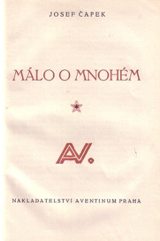1923. Aventinum. 