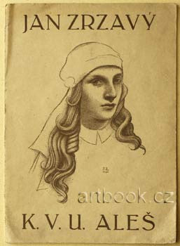 1923. X. výstava K.V.U. Aleš. V.O. Uměl. Besedy v Praze.  7.X.-4.XI.1923.