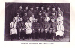 KOPECKÝ; TH.; ŠEBÁNEK; A.: DĚJINY SOKOLA PÍSECKÉHO 1868 - 1928. - 1928.