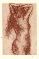 MICHELANGELO BUONARROTI: Z LYRIKY. - 1958. Edice Kresby a verše sv. 3. Litografie; sign.; JIŘÍ JOHN.