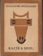 Čapek - APOLLINAIRE; GUILLAUME: KACÍŘ & SPOL. - 1926. 8 celostr. linorytů a obálka JOSEF ČAPEK. /jc/