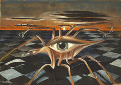 BĚHOUNEK; JIŘÍ. - 1964. Tempera; 160x235; sign. /surrealismus/q/
