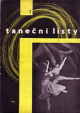 TANEČNÍ LISTY. - 1963. /divadlo/tanec/balet/