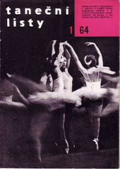 TANEČNÍ LISTY. - 1964. /divadlo/tanec/balet/